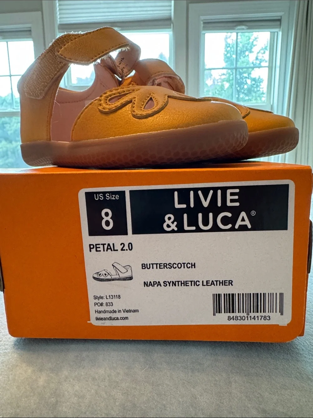 Livie & Luca Butterscotch Mary Jane Petal Toddler Shoes